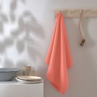 The Organic Company - kitchen towel-viskestykke - coral