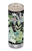 Klean Kanteen - TKWIDE- termoflaske 473 ml. - café cap - Butterflies & Daisies - limited edition