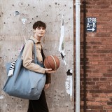 The Organic Company - Big Long Bag - stor taske - grey blue