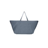 The Organic Company - Big Long Bag - stor taske - grey blue