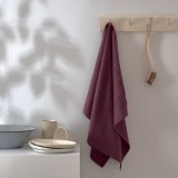 The Organic Company - kitchen towel-viskestykke - maroon